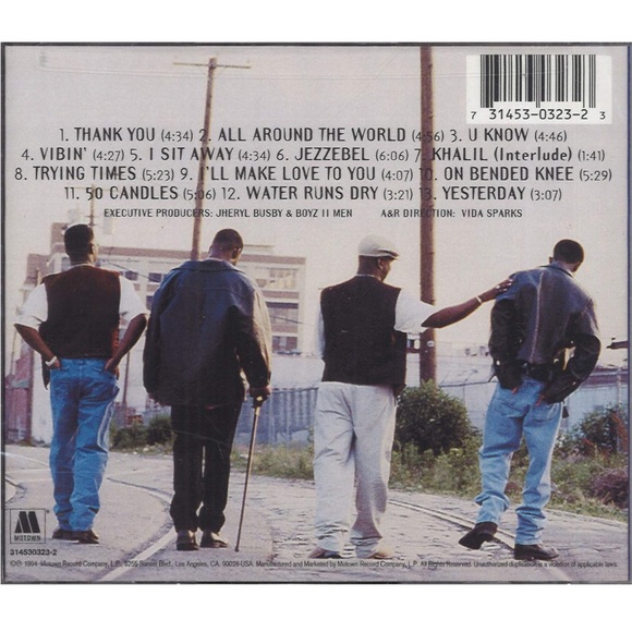 BOYZ TO MEN II CD Released 1994 is an Absolutely Awesome CD - Picture 2 of 5